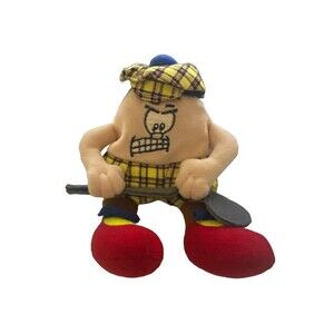 Silly Slammers Sports Golf Plush McDuff #33 Beanie Throw Toy Not Working